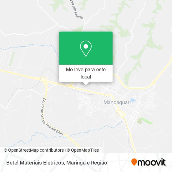 Betel Materiais Elétricos mapa