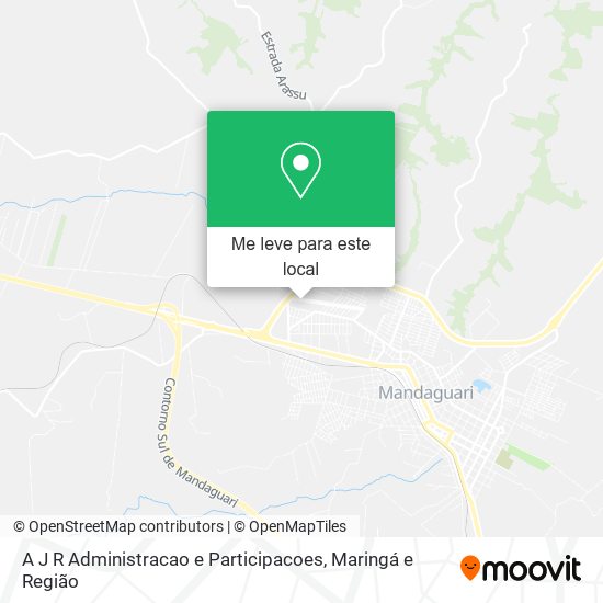 A J R Administracao e Participacoes mapa