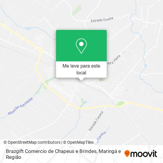 Brazgift Comercio de Chapeus e Brindes mapa