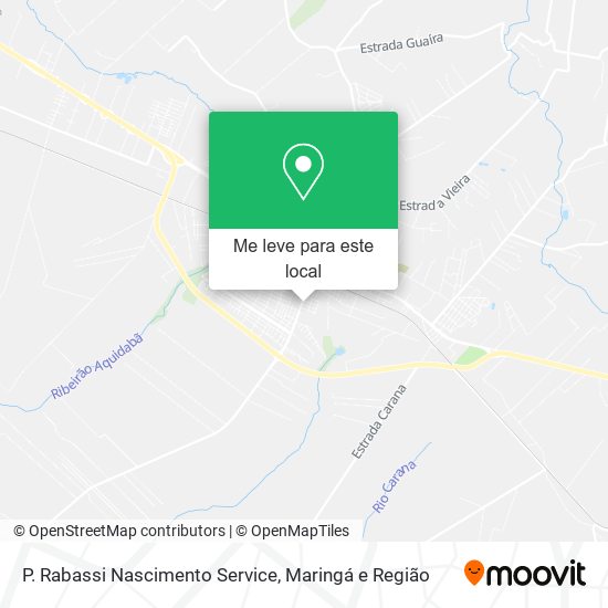 P. Rabassi Nascimento Service mapa