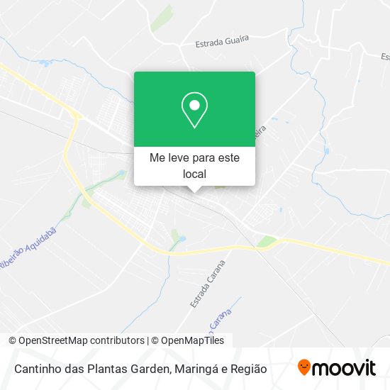 Cantinho das Plantas Garden mapa