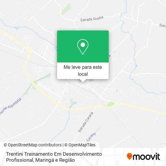 Trentini Treinamento Em Desenvolvimento Profissional mapa