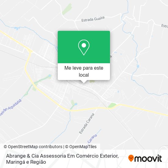 Abrange & Cia Assessoria Em Comércio Exterior mapa