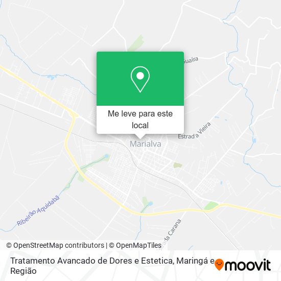 Tratamento Avancado de Dores e Estetica mapa