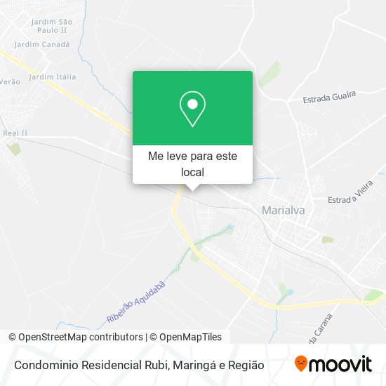 Condominio Residencial Rubi mapa