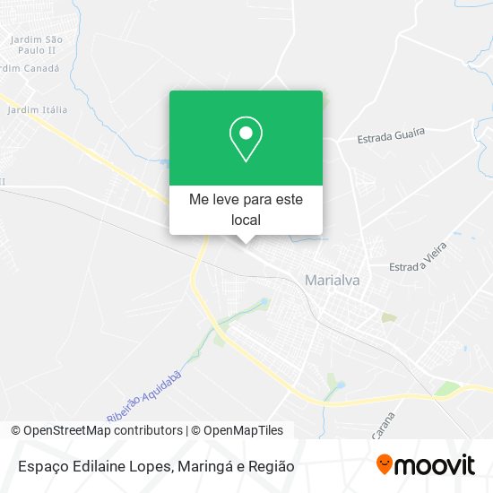 Espaço Edilaine Lopes mapa