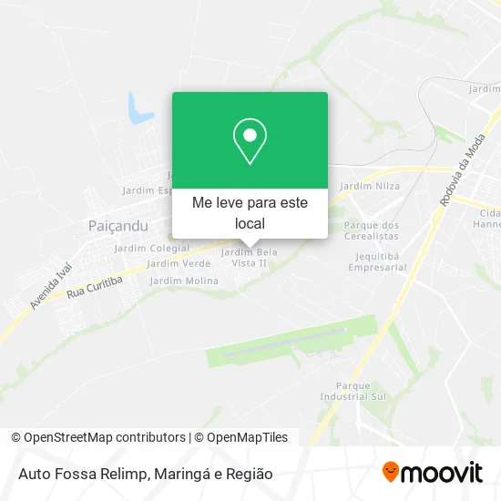 Auto Fossa Relimp mapa