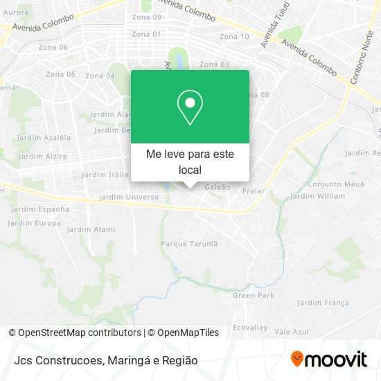Jcs Construcoes mapa
