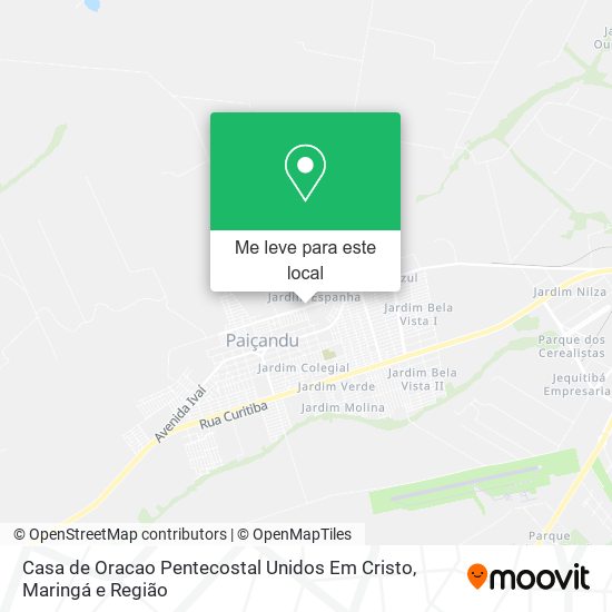 Casa de Oracao Pentecostal Unidos Em Cristo mapa