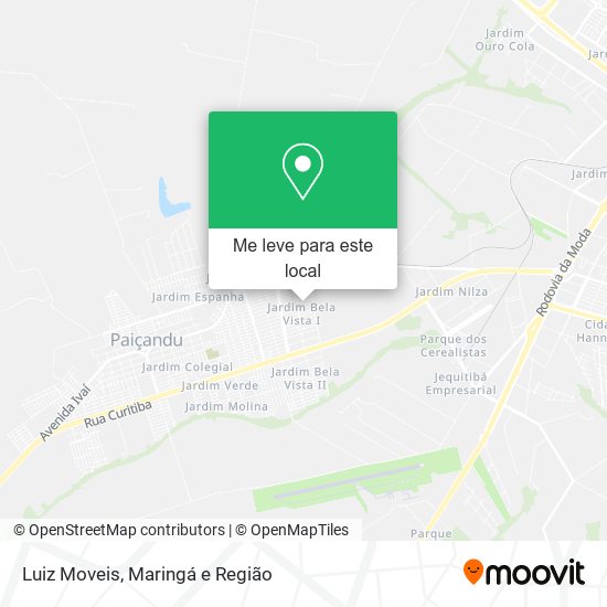 Luiz Moveis mapa