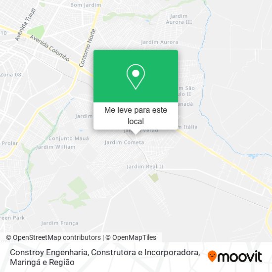 Constroy Engenharia, Construtora e Incorporadora mapa