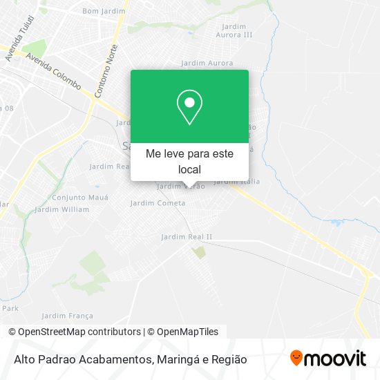 Alto Padrao Acabamentos mapa