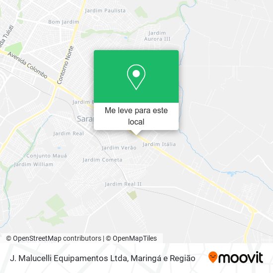 J. Malucelli Equipamentos Ltda mapa