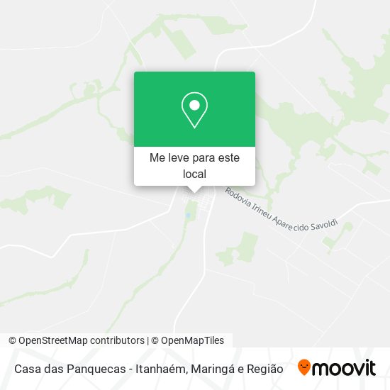 Casa das Panquecas - Itanhaém mapa