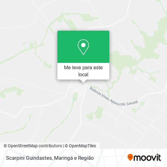 Scarpini Guindastes mapa