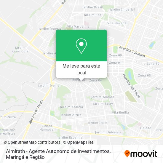 Almirath - Agente Autonomo de Investimentos mapa