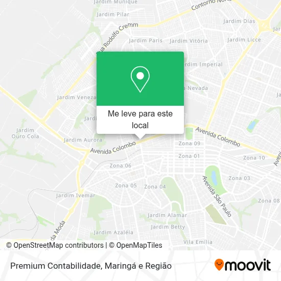 Premium Contabilidade mapa