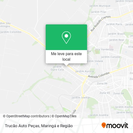 Trucão Auto Peças mapa