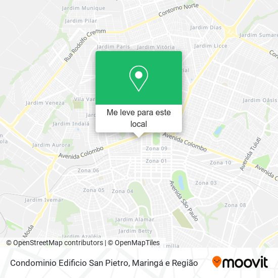 Condominio Edificio San Pietro mapa