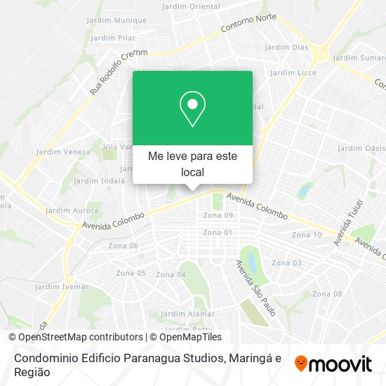 Condominio Edificio Paranagua Studios mapa