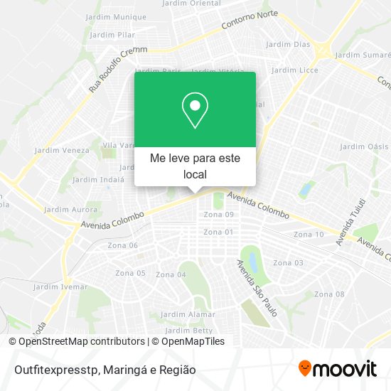 Outfitexpresstp mapa