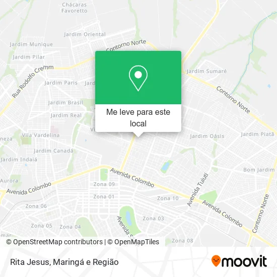 Rita Jesus mapa