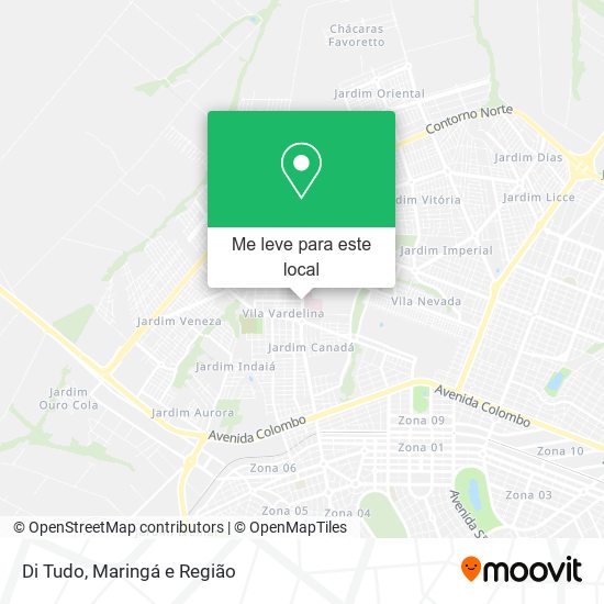 Di Tudo mapa