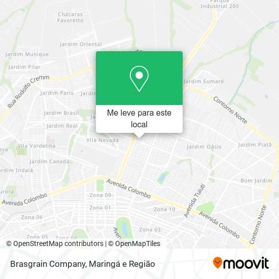 Brasgrain Company mapa