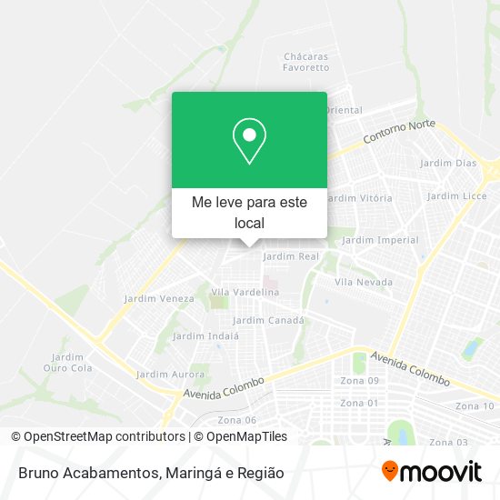 Bruno Acabamentos mapa