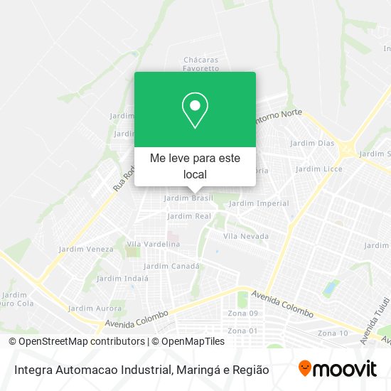 Integra Automacao Industrial mapa