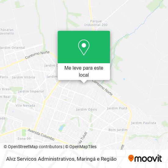 Alvz Servicos Administrativos mapa