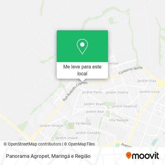 Panorama Agropet mapa