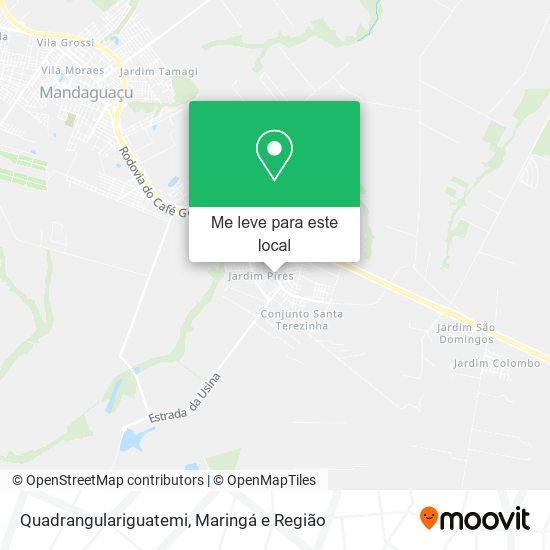 Quadrangulariguatemi mapa