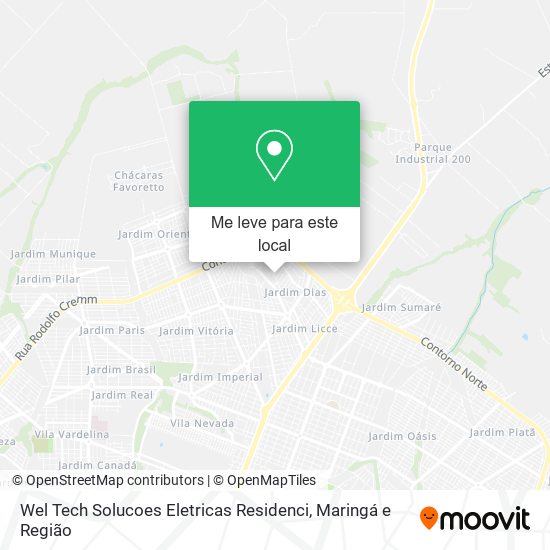 Wel Tech Solucoes Eletricas Residenci mapa