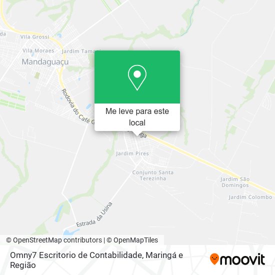 Omny7 Escritorio de Contabilidade mapa