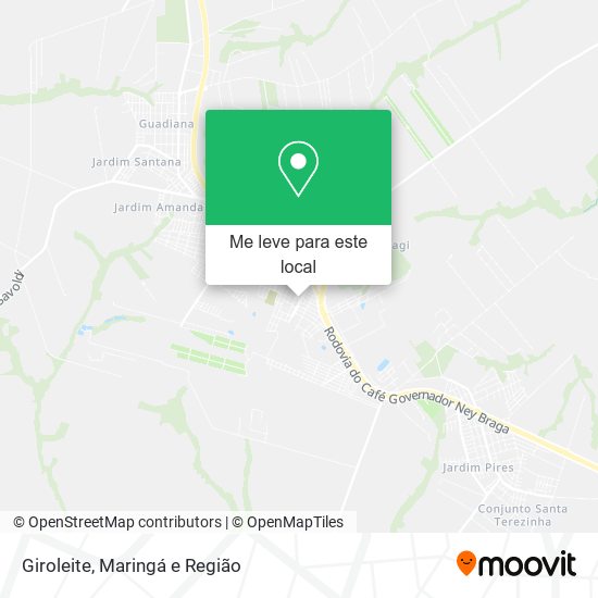 Giroleite mapa