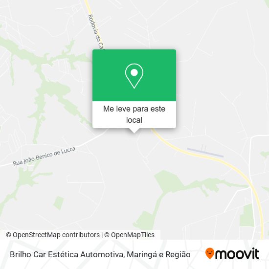 Brilho Car Estética Automotiva mapa