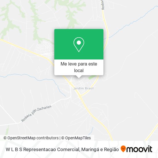 W L B S Representacao Comercial mapa