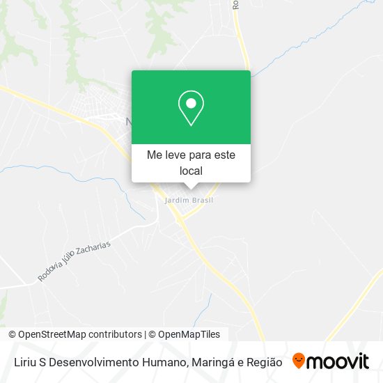 Liriu S Desenvolvimento Humano mapa