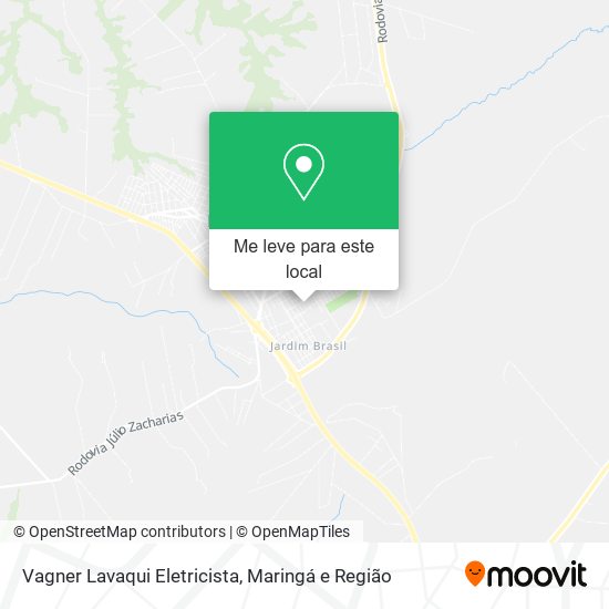 Vagner Lavaqui Eletricista mapa