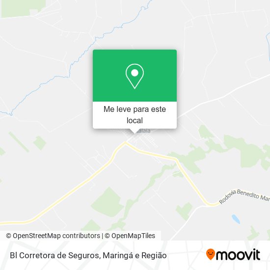 Bl Corretora de Seguros mapa