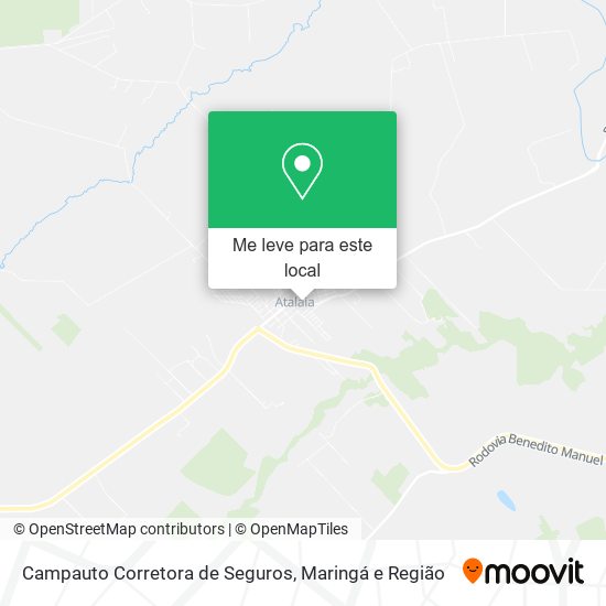 Campauto Corretora de Seguros mapa