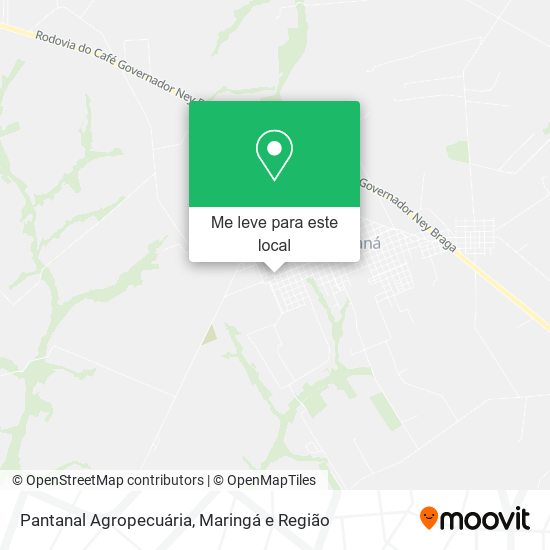 Pantanal Agropecuária mapa