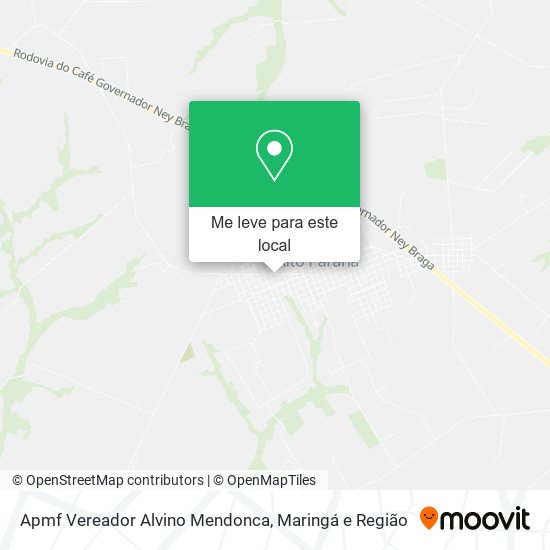 Apmf Vereador Alvino Mendonca mapa
