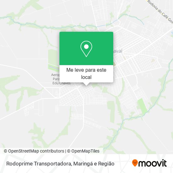 Rodoprime Transportadora mapa