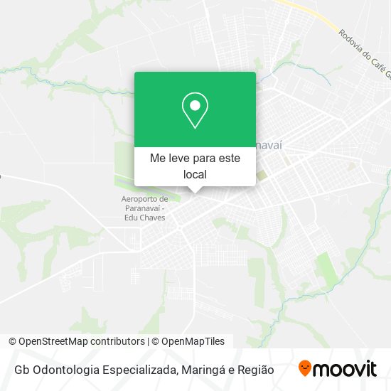 Gb Odontologia Especializada mapa