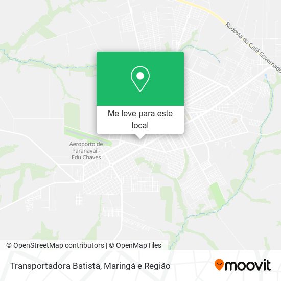 Transportadora Batista mapa