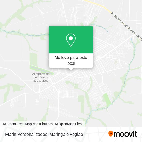 Marin Personalizados mapa