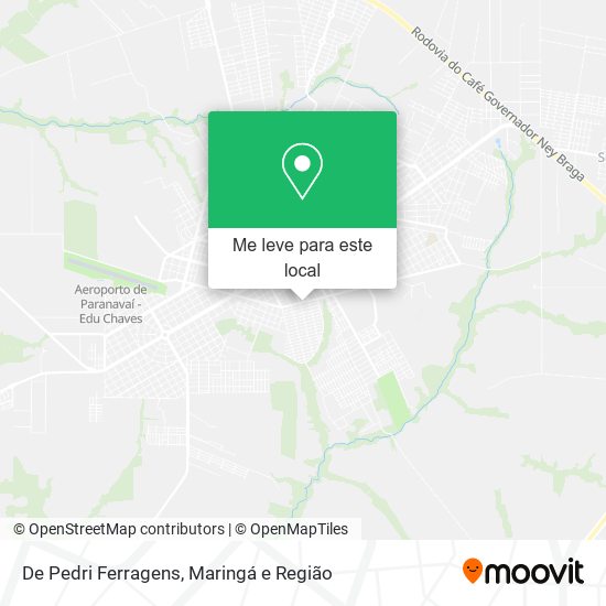 De Pedri Ferragens mapa