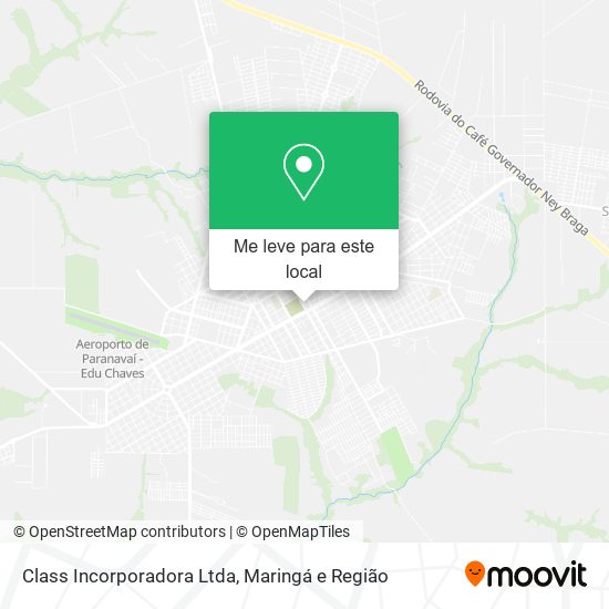 Class Incorporadora Ltda mapa